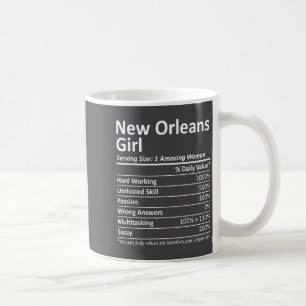 New Orleans Mädchen La Louisiana Lustige Stadt Hei Kaffeetasse