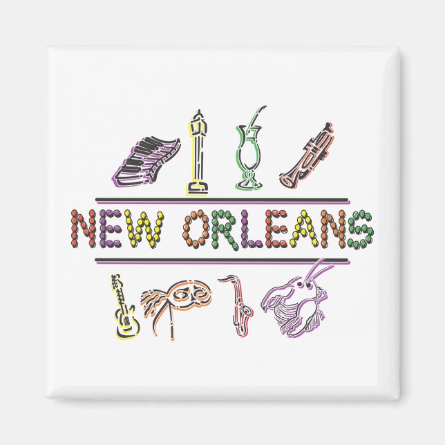 New Orleans Magnet (Vorne)