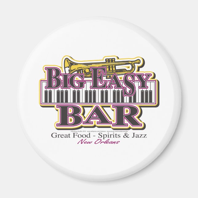 New Orleans Mardi Gras Magnet (Vorne)