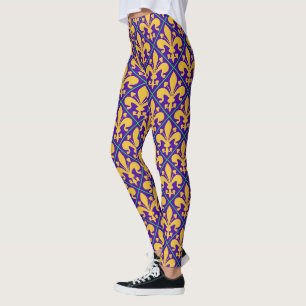 New Orleans Mardi Gras Party Lilie Leggings