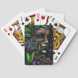 New Orleans Mardi Gras Spielkarten