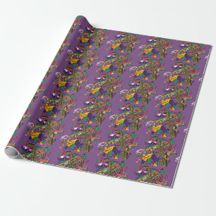 New Orleans Music Fest Geschenkpapier