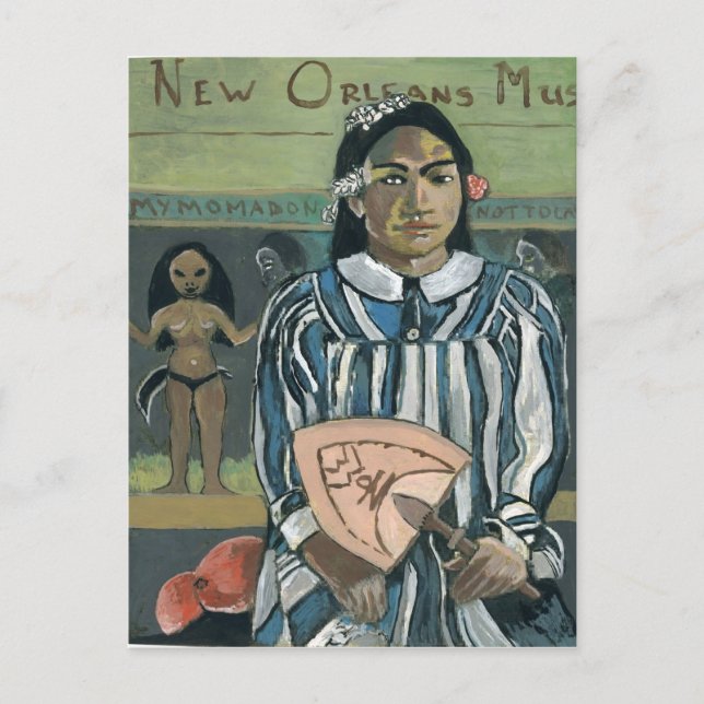 New Orleans Music, WWOZ Fan Postkarte (Vorderseite)