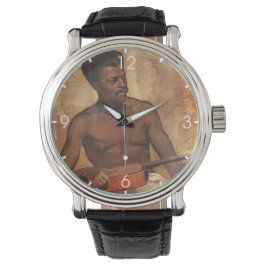 New Orleans Musician (Gitarrist) (Francis Millet) Armbanduhr