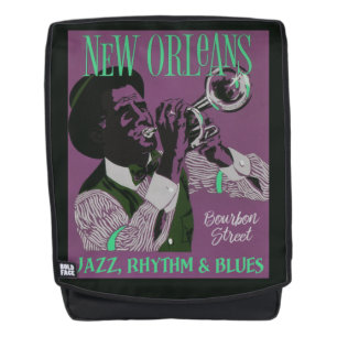 New Orleans Musik-Rucksack Rucksack