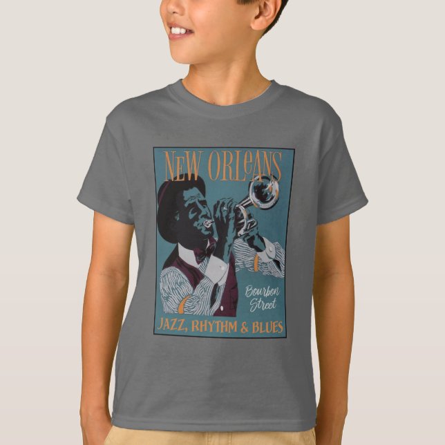 New Orleans Musique chemises & vestes (Devant)