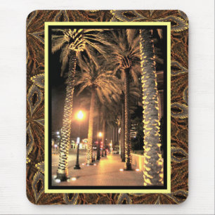 New Orleans Night Lights-Louisiana Mousepad