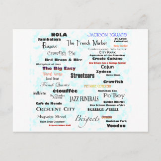 New Orleans Postkarte