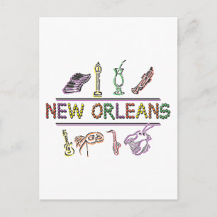 New Orleans Postkarte