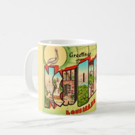 New Orleans Postkarten-Tasse Kaffeetasse