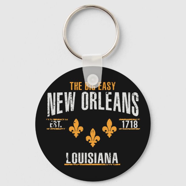 New Orleans Schlüsselanhänger (Vorderseite)