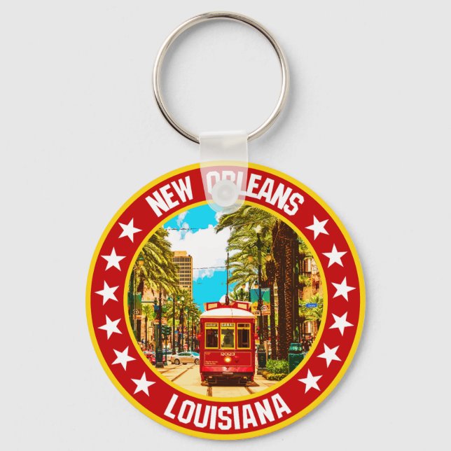 New Orleans Schlüsselanhänger (Vorderseite)