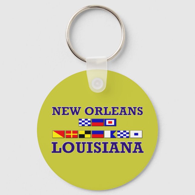 New Orleans Schlüsselanhänger (Vorderseite)
