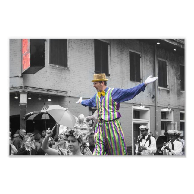 New Orleans Second Line Parade Fotodruck (Vorne)