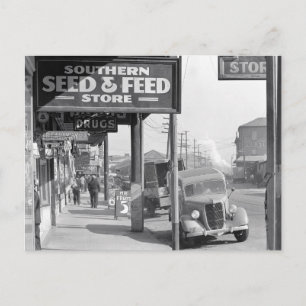 New Orleans Sidewalk, 1935 Postkarte