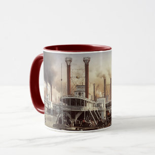 New Orleans Steamboat Tasse