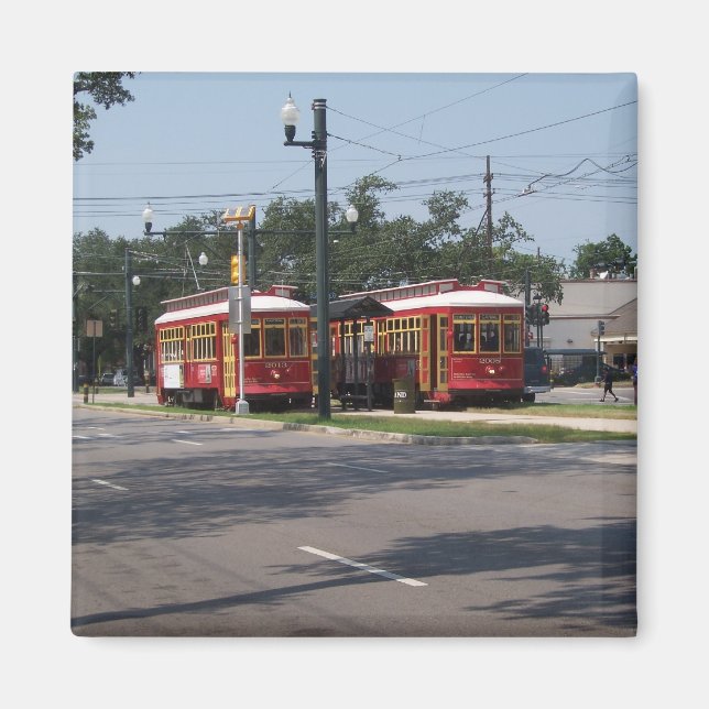 New Orleans Streetcar Magnet (Vorne)