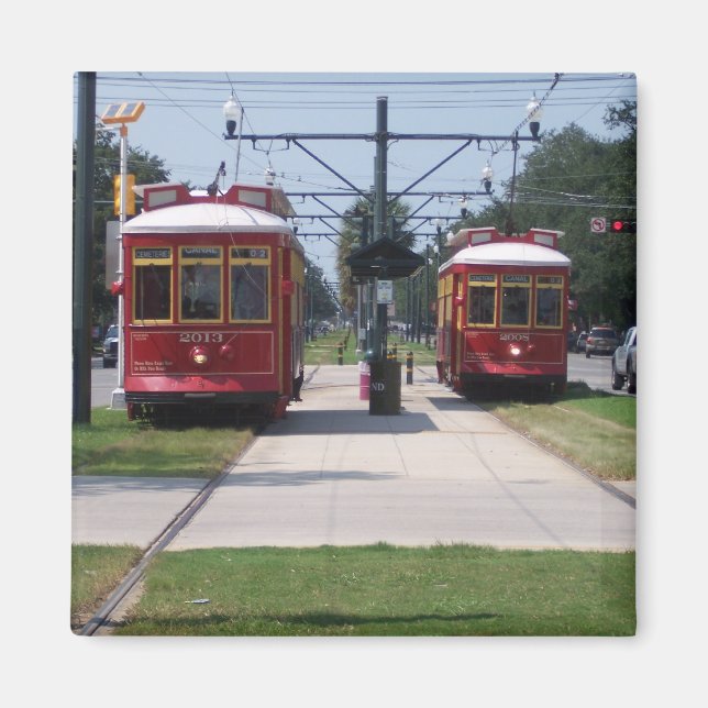New Orleans Streetcar Magnet (Vorne)
