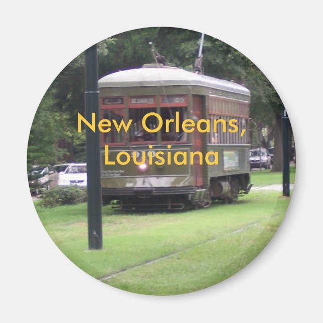 New Orleans Streetcar Magnet (Vorne)