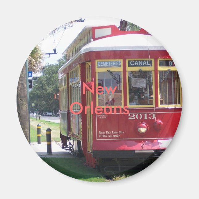 New Orleans Streetcar Magnet (Vorne)