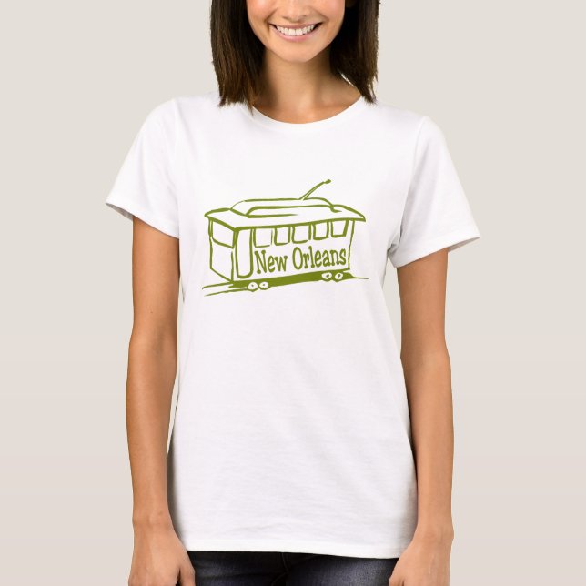 New Orleans Streetcar T-Shirt (Vorderseite)
