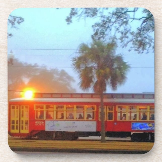 New Orleans Streetcar Untersetzer (Vorderseite)