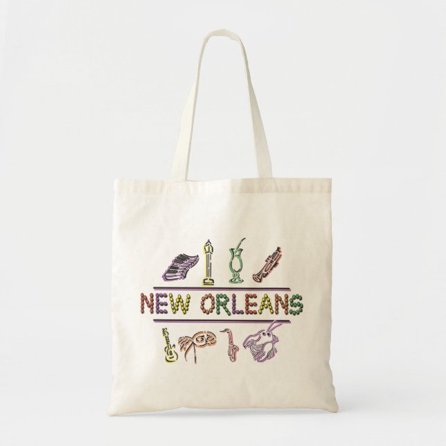 New Orleans Tragetasche (Vorne)