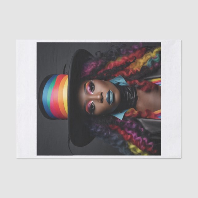 New Orleans Vibe3 Seidenpapier (Vorderseite)