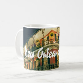 New Orleans-Viertel Kaffeetasse