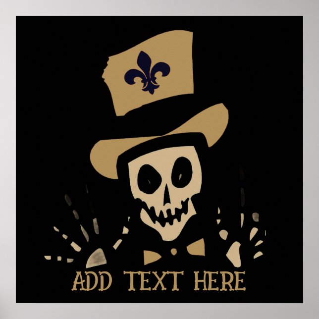 New Orleans Voodoo Man Poster (Vorne)