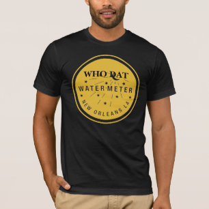 New Orleans Wasserzähler decken Gold, die T-Shirt