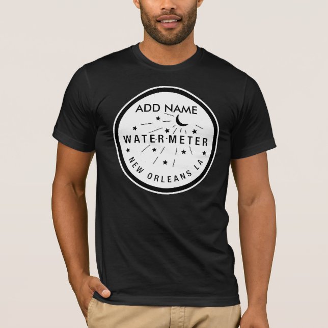 New Orleans Water Meter Cover, ADD NAME ADD NAME T-Shirt (Vorderseite)