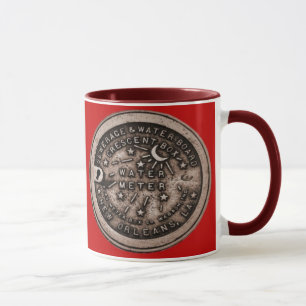 New Orleans Water Meter Cover Tasse