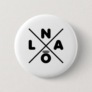 New Orleans Wedding Nola Junggeselinnen-Abschied G Button