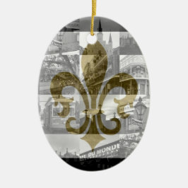 New- Orleanscollage [Verzierung] Keramik Ornament