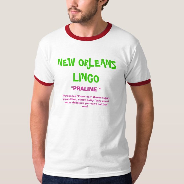 NEW- ORLEANSjargon T-Shirt (Vorderseite)