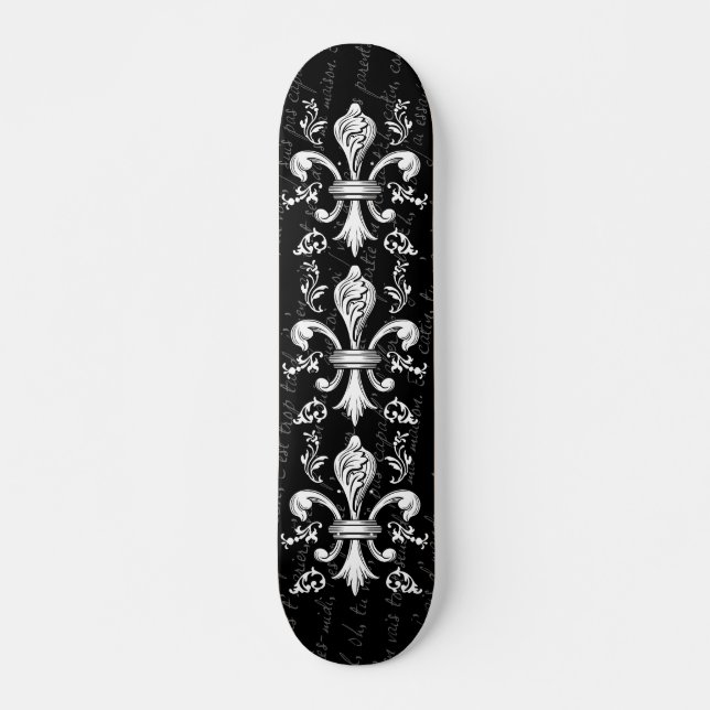 New- OrleansLilieskateboard-Plattform Skateboard (Vorne)