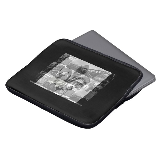 New- Orleansneopren-Hülse Laptopschutzhülle (Vorne Oben)