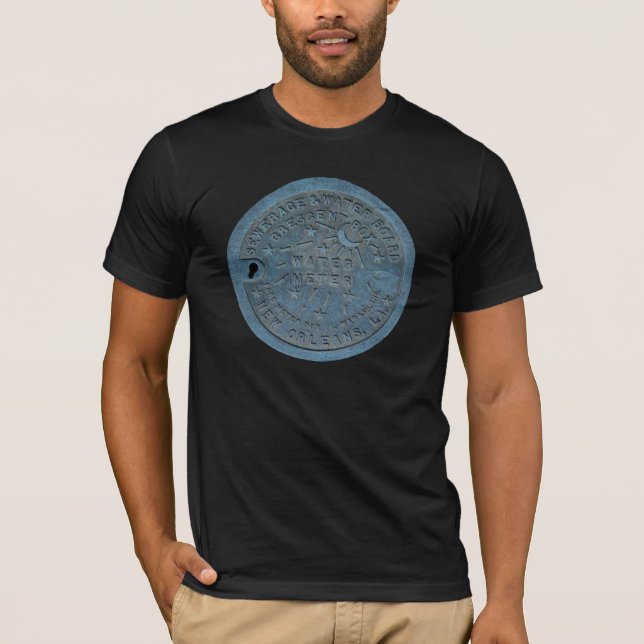 New- Orleanswasser-Meter-Foto T-Shirt (Vorderseite)