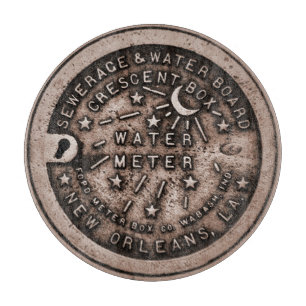 New- OrleansWasserzähler-Deckel Schneidebrett