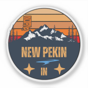 New Pekin, Indiana Aufkleber