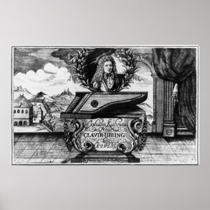 New Piano Practice, 1689 Poster