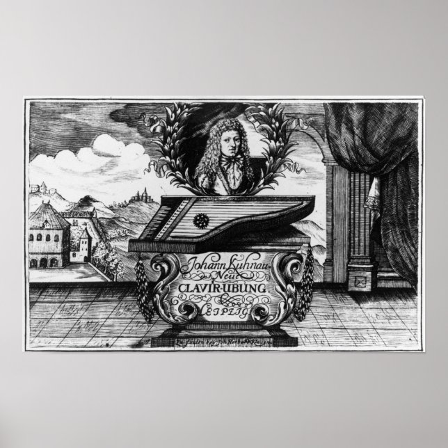 New Piano Practice, 1689 Poster (Vorne)
