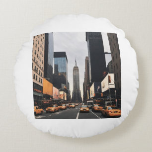 New Pillow York Rundes Kissen
