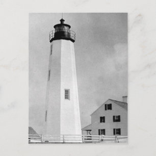 New Point Comfort Lighthouse Postkarte