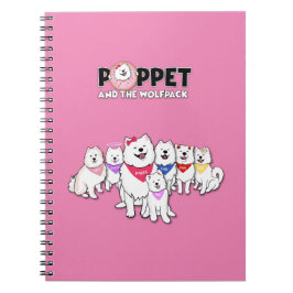 New Poppet and the gang Notizblock