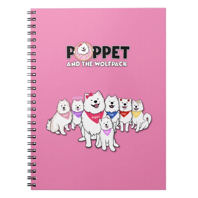 New Poppet and the gang Notizblock (Vorderseite)