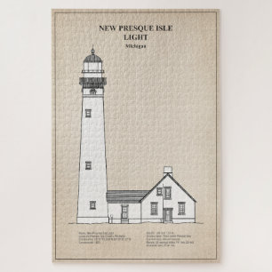 New Presque Isle Lighthouse - Michigan - SBD