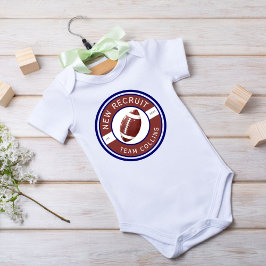 "New Recruit" Benutzerdefinierter Familienname US- Baby Strampler