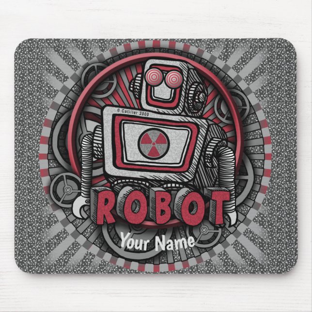 New Republic Robot Mouse Pad Mousepad (Vorne)